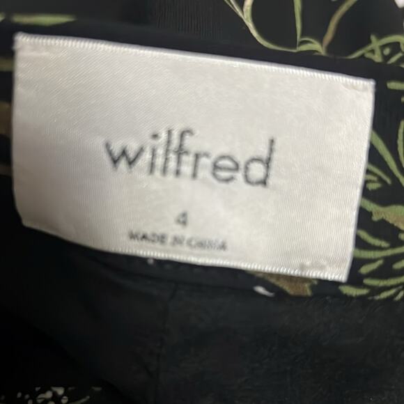 ARITZIA WILFRED ARBE HIGH WAIST SCALLOPED HEM‎ FLORAL SHORTS SIZE 4 - Picture 5 of 6